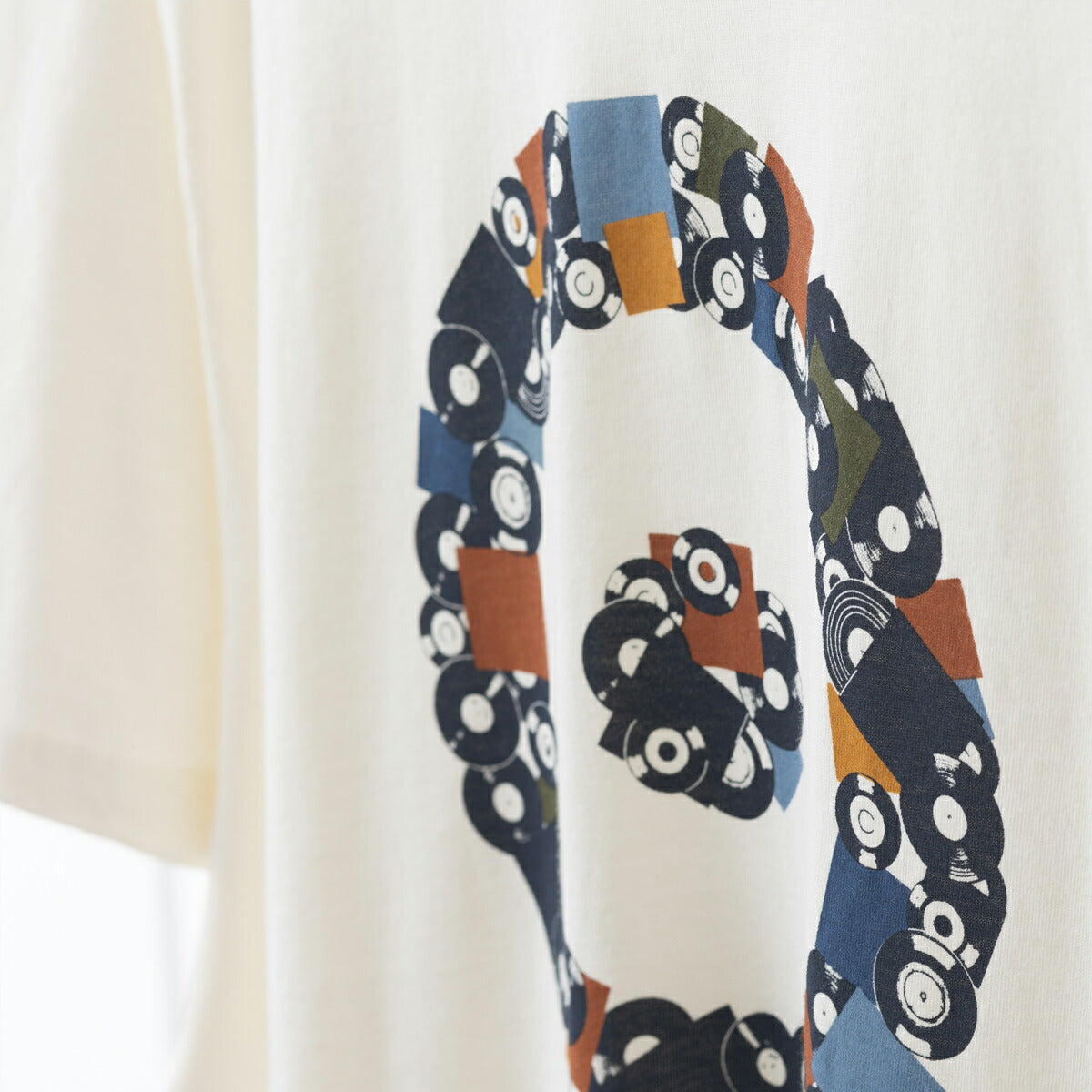 Ben Sherman Short Sleeve T-Shirt Snow White Organic Cotton Used