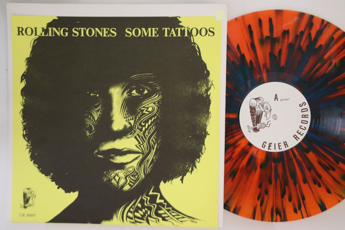 Rolling Stones Some Tattoos LP GIER Recordzz EX/VG No Obi Vinyl