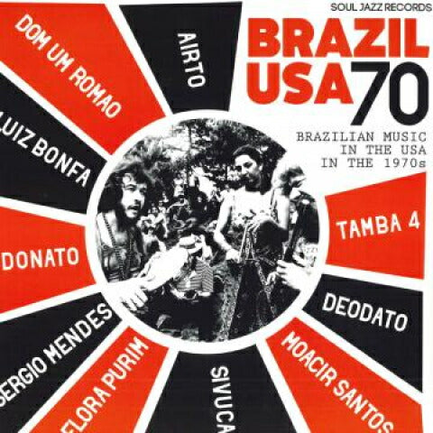 Various Brazil USA 70s Brazilian Music 2LP Soul Jazz SJRLP428 New