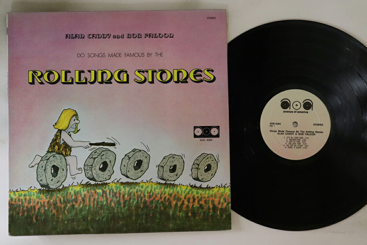 Rolling Stones Songs LP Alan Caddy Avenue Of America Canada VG Record