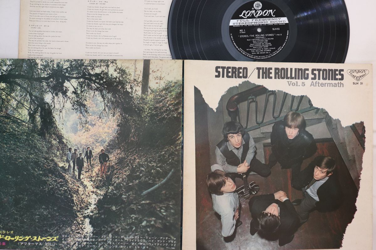 Rolling Stones LP Vol. 5 Aftermath London SLH51 VG+/VG- with Insert Used