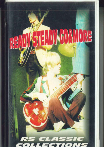 Rolling Stones VHS Redy Steady Go More RS Classic VG Used