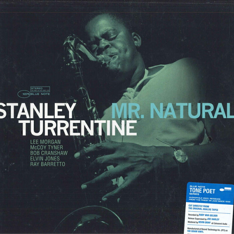 Stanley Turrentine Mr. Natural Blue Note LP M Vinyl No OBI