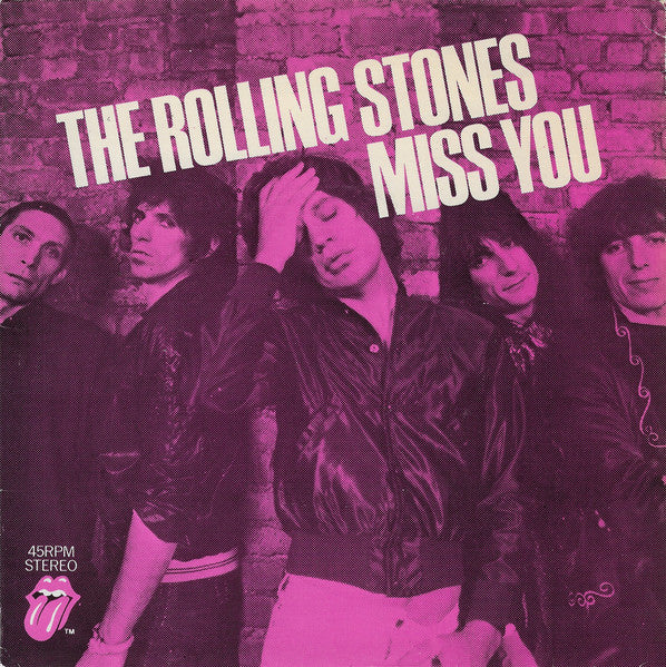 Rolling Stones 7" Miss You/Faraway Eyes EMI2802 Record VG Used