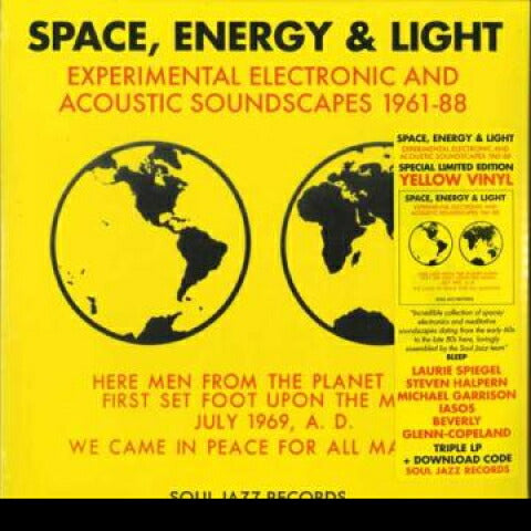 Various Space Energy Light Experimental Electronic 3LP Soul Jazz Records SJRLP392C