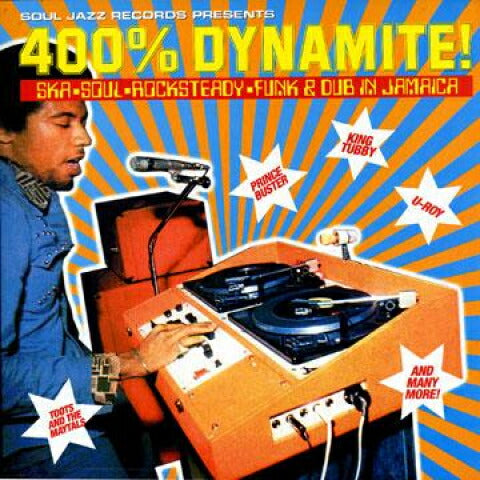 Various 400 Dynamite Ska Reggae Roots Dub 2LP Orange Vinyl Soul Jazz New