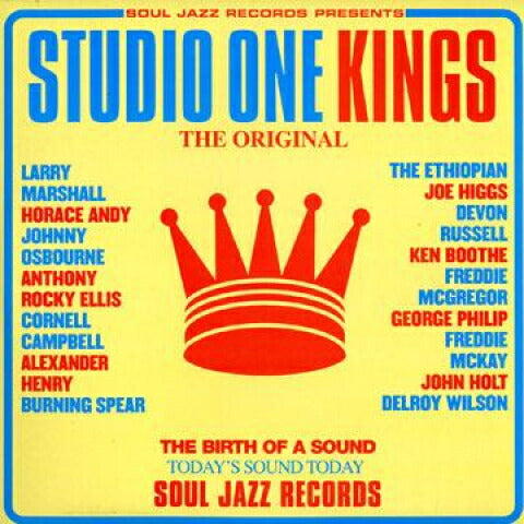 Various Studio One Kings 2LP Coloured Soul Jazz Records UK SJRLP156C