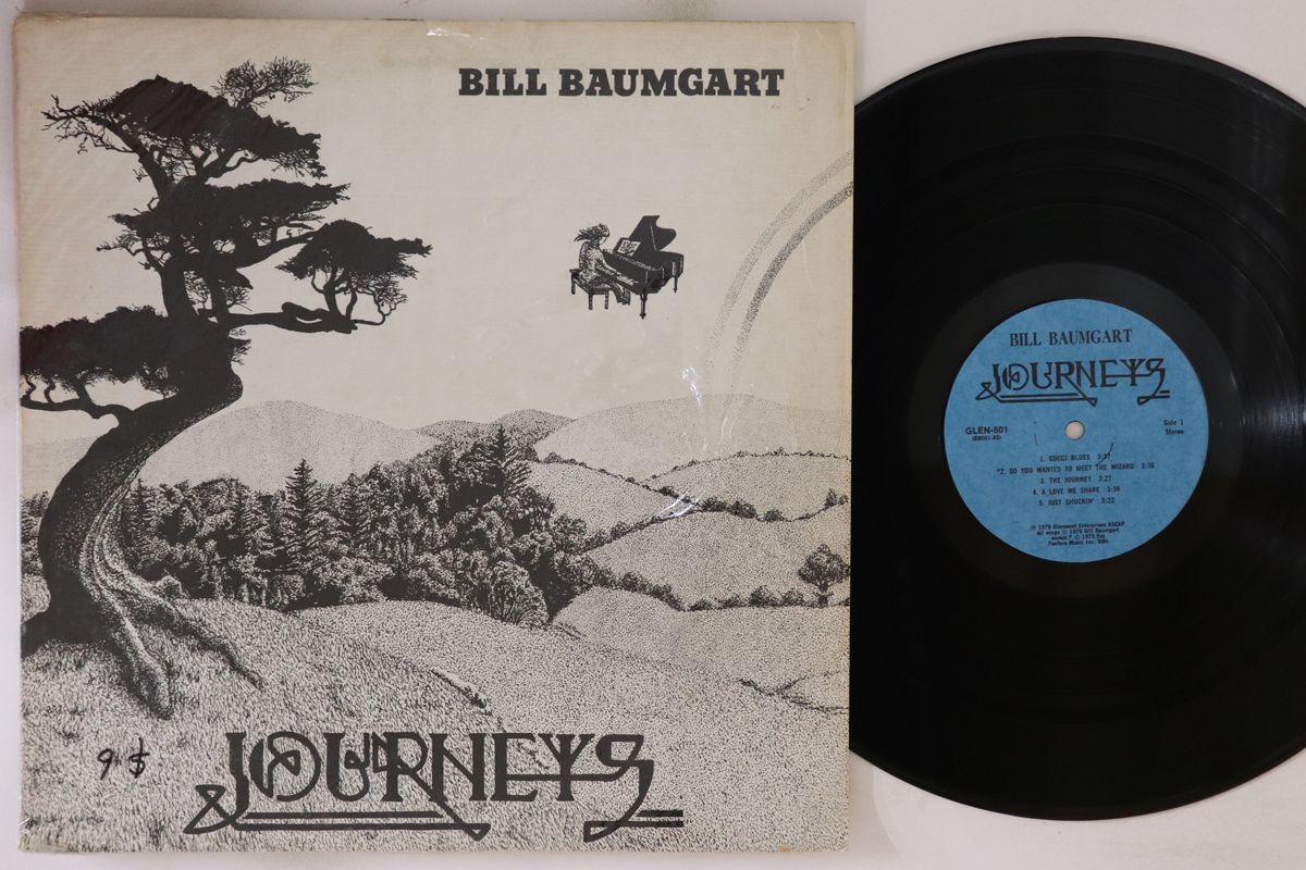 Bill Baumgart Journeys LP VG Record, VG Jacket, No Obi, Shrink Wrap, Used