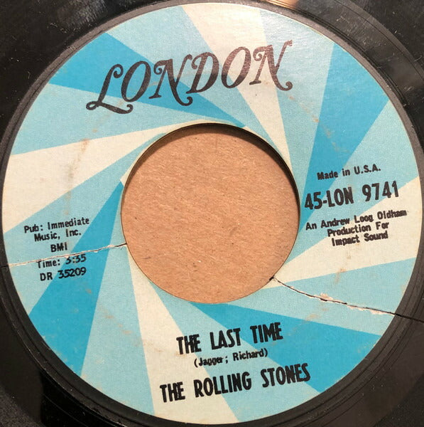 Rolling Stones The Last Time 7" Vinyl London Records VG Used Bundle