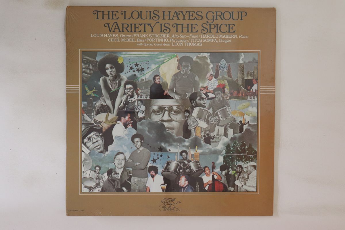 Louis Hayes Group Variety Is The Spice LP Gryphon G787 Used Near Mint