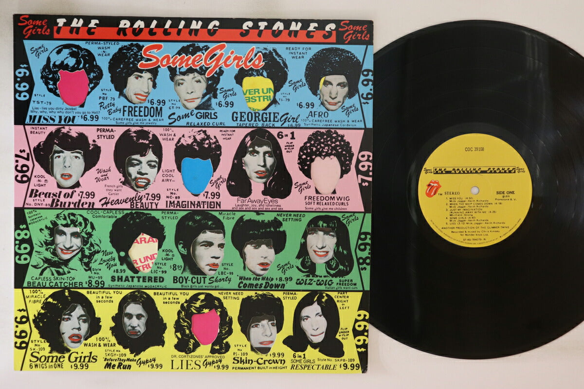 Rolling Stones Some Girls LP VG Used COC39108