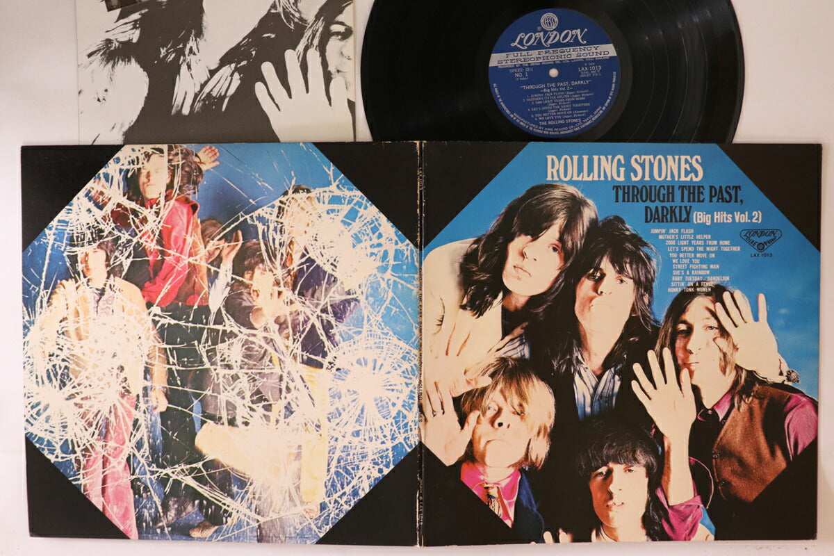 Rolling Stones Through The Past Darkly LP VG Japan London LAX1013