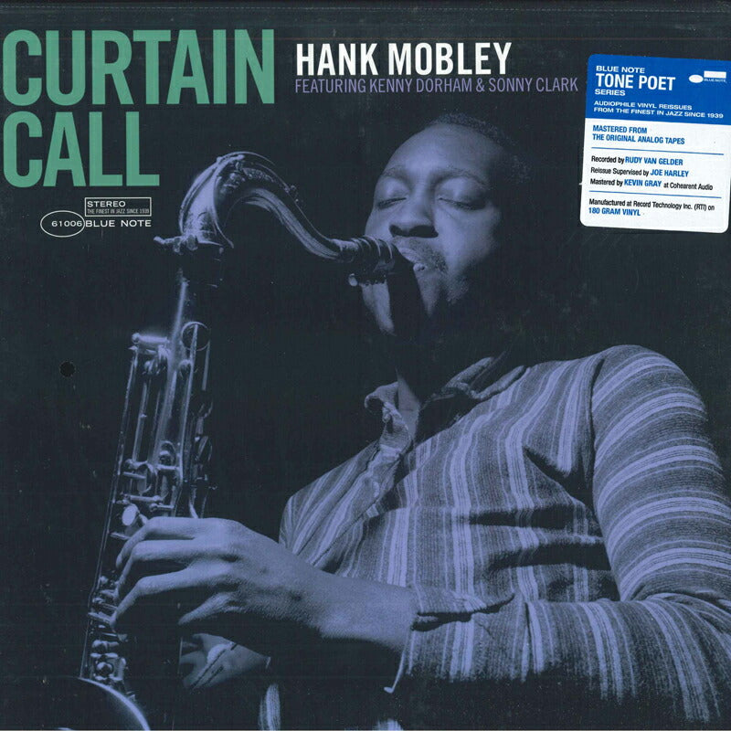 Hank Mobley Kenny Dorham Curtain Call Blue Note LP M Vinyl No Obi