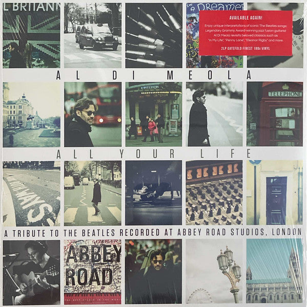 Al Di Meola All Your Life Beatles Tribute LP Abbey Road EMU Record