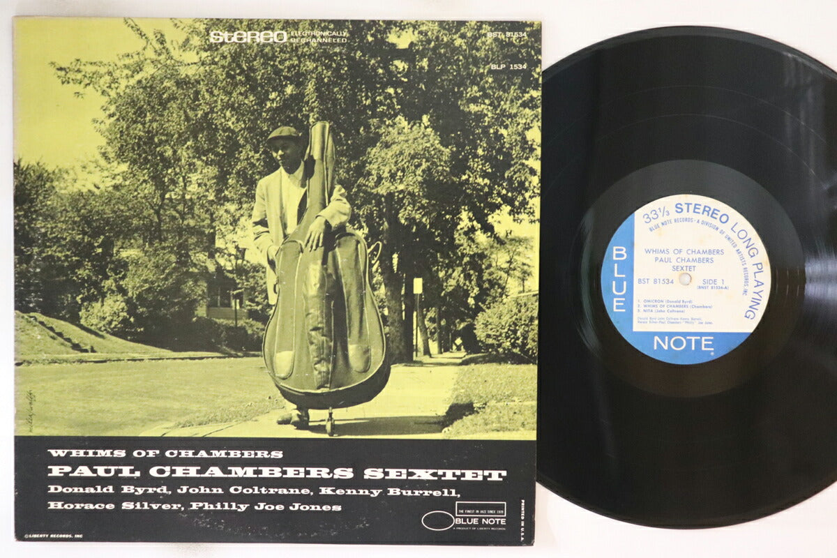 Paul Chambers Whims Of Blue Note LP VG Used No OBI
