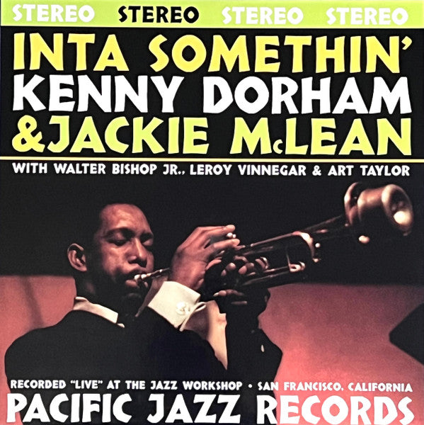 Kenny Dorham Jackie McLean Inta Somethin' LP Pacific Jazz M vinyl Record