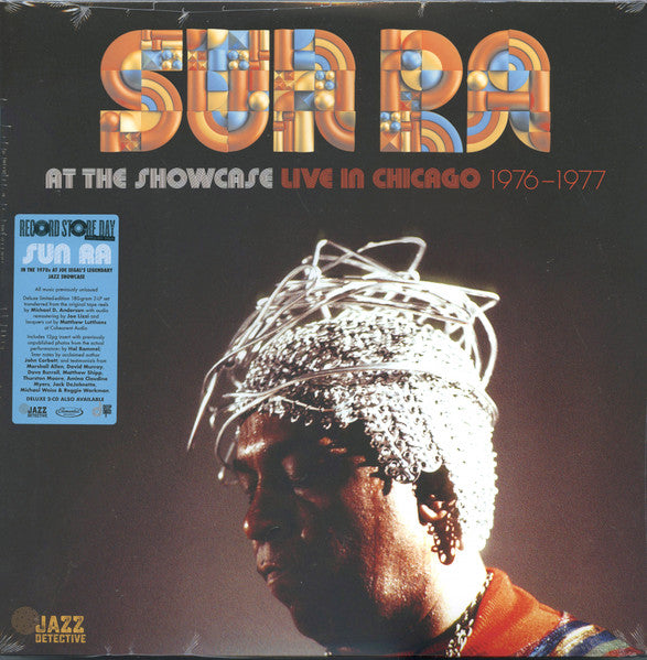 Sun Ra At The Showcase Live Chicago 1976-77 2LP Jazz Detective NM