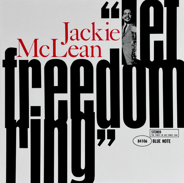 Jackie McLean Let Freedom Ring Blue Note LP M/M No OBI 602448644343