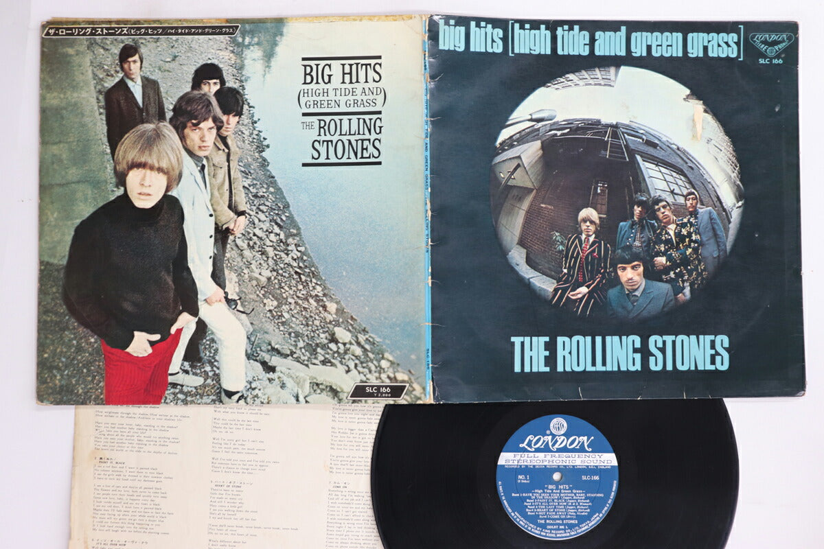Rolling Stones Big Hits High Tide & Green Grass LP VG/NM London SLC166 Japan