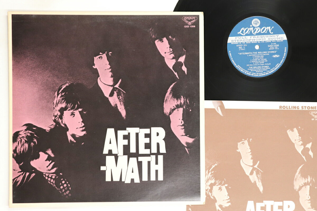Rolling Stones Aftermath LP GXD1006 London Vinyl VG+ with Insert, No OBI