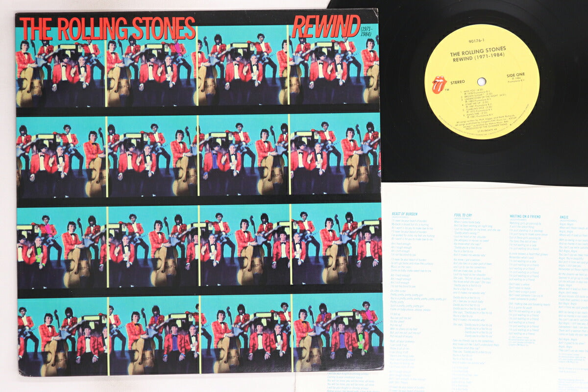 Rolling Stones Rewind 1971-1984 LP Japan VG Used