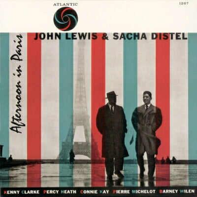 John Lewis Sacha Distel Afternoon In Paris Jazz LP Analog Premium Collection Used