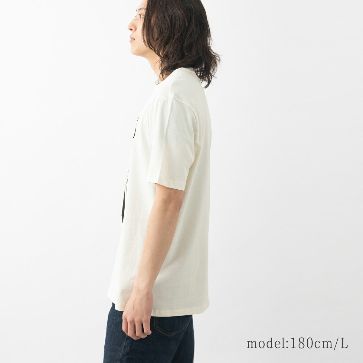 Ben Sherman T-Shirt Record Print Organic Cotton Short Sleeve Relaxed Fit