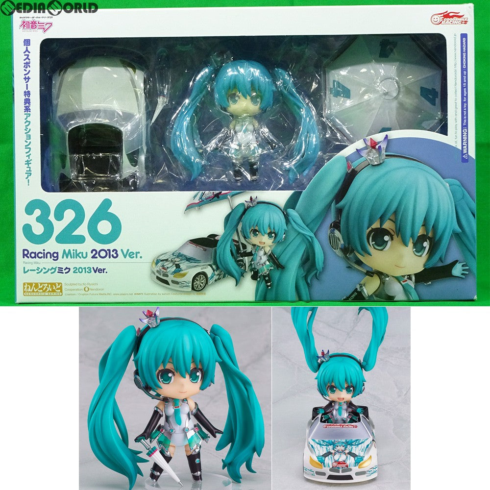 Fig Nendoroid 326 Racing Miku 2013 Ver. Used Opened Movable Figure