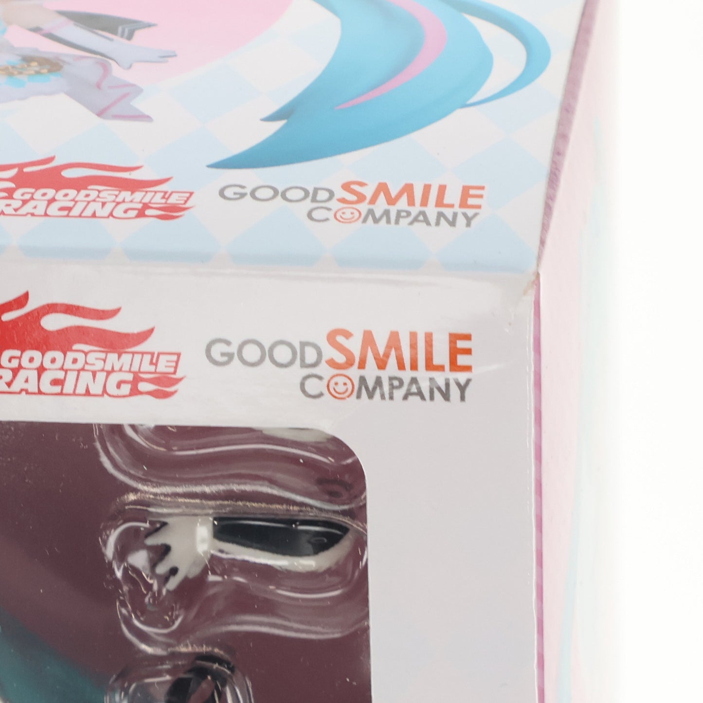 Nendoroid 1100 Racing Miku 2019 Ver. G Moving Figure Used, Box Damage