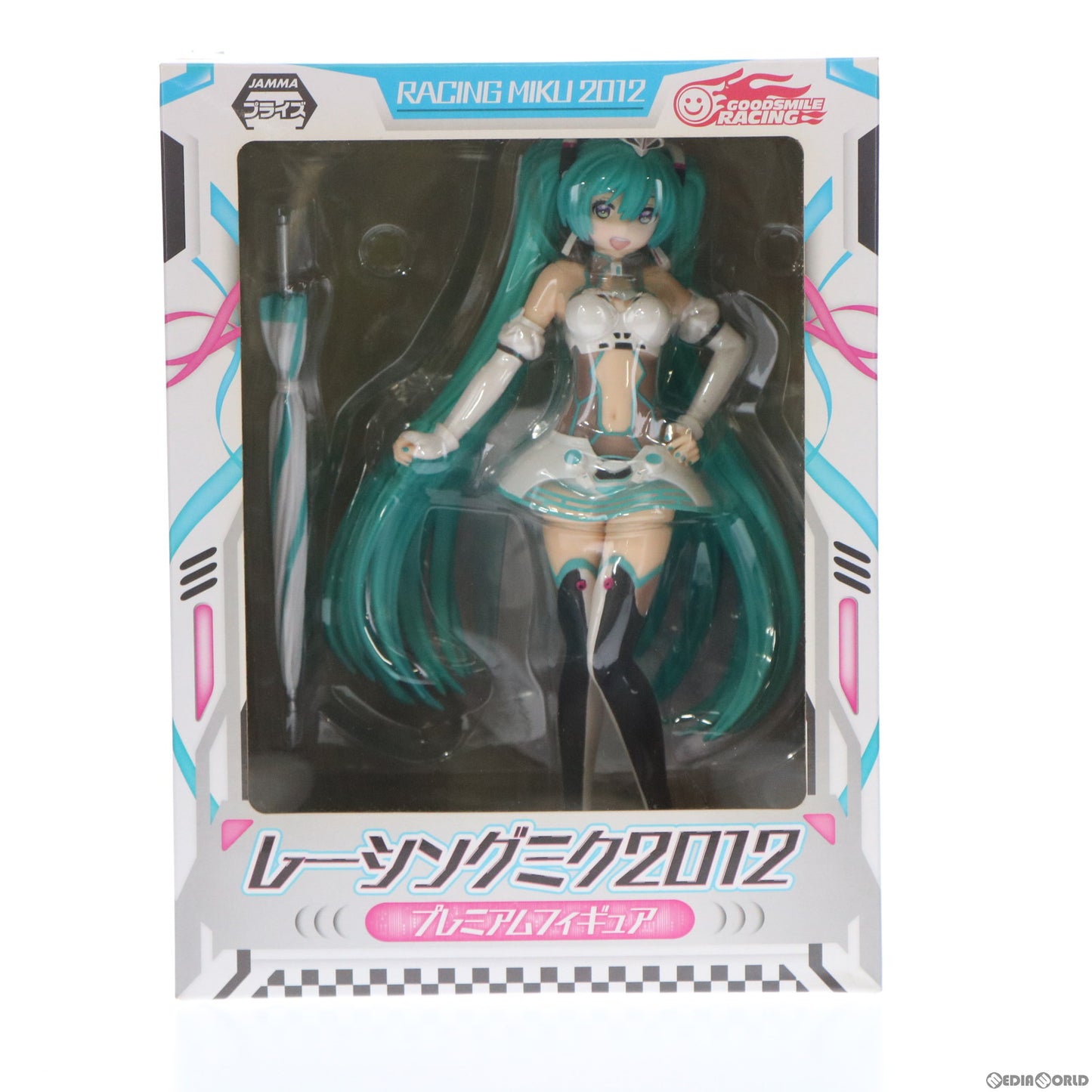 Fig Racing Miku 2012 PVC Figure Hatsune Voice Series 01 Used