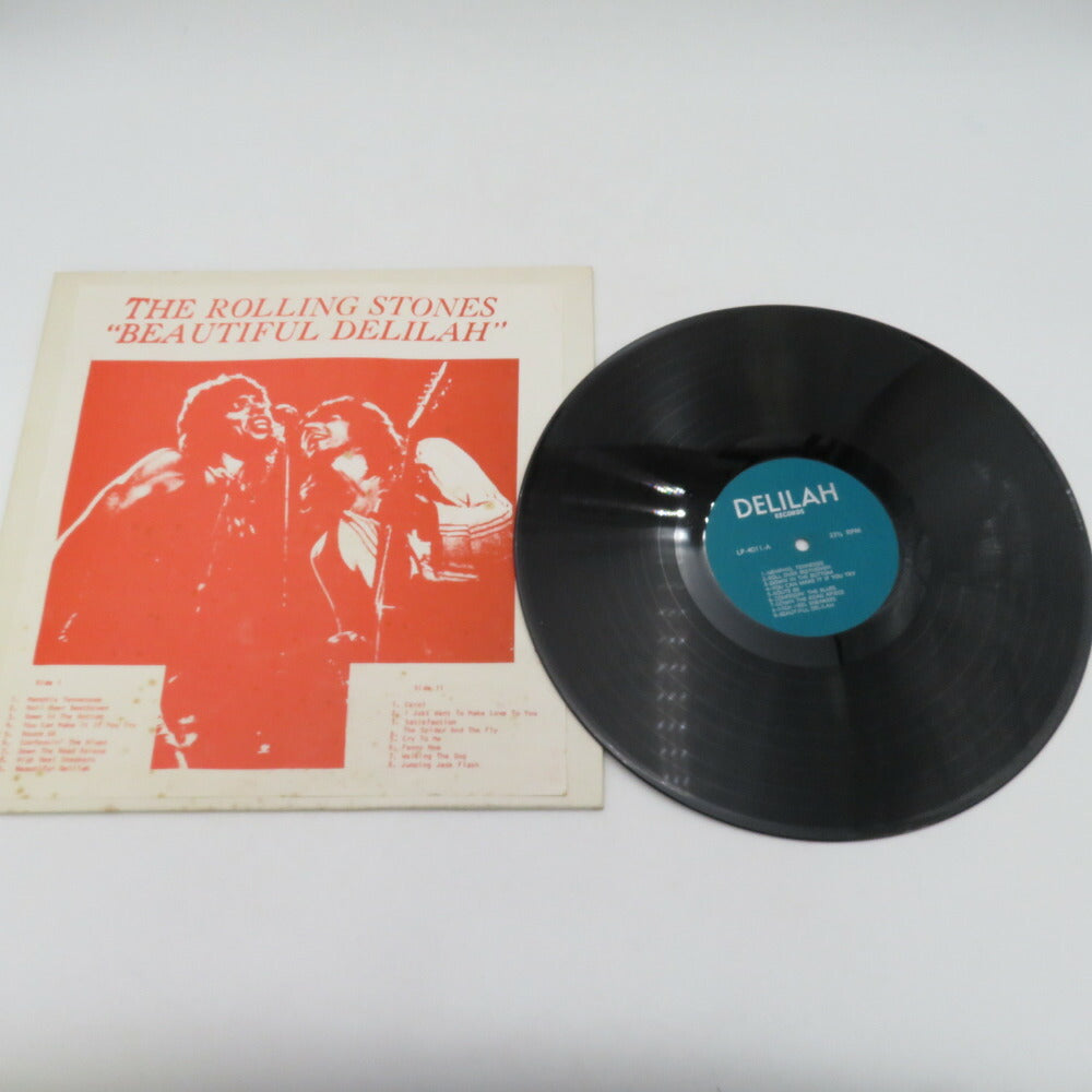 Rolling Stones Beautiful Delilah Vinyl Record 7" Used with Wear