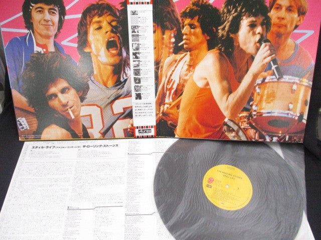 Rolling Stones Still Life American Concert 81 LP with Obi Excellent Condition