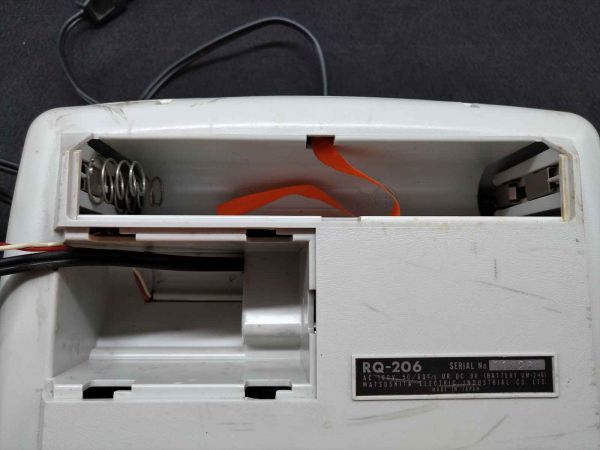 National Tape Recorder Cassette PAN RQ-206 Retro Used | Japanpricenet