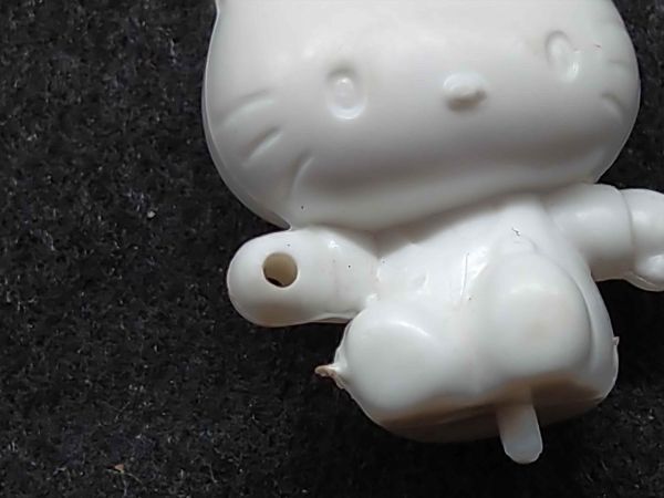 Hello Kitty Miniature Figure White Used Damaged Accessories Included | Japanpricenet