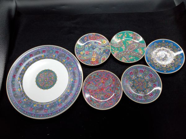 Set of 6 Decorative Picture Plates Interior Ornaments Home Decor Used | Japanpricenet