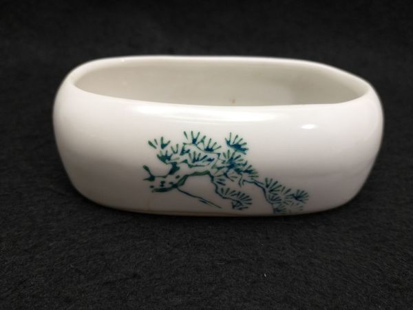 Retro Pine Design Small Bowl – 4” x 2.4”, Used Decorative Japan | Japanpricenet