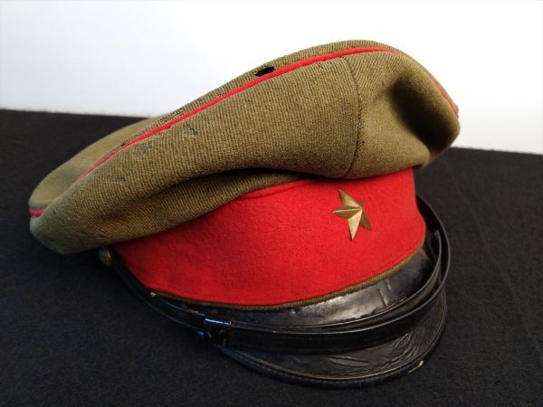 Imperial Japanese Army Officer Cap Vintage Military Collectible Used | Japanpricenet