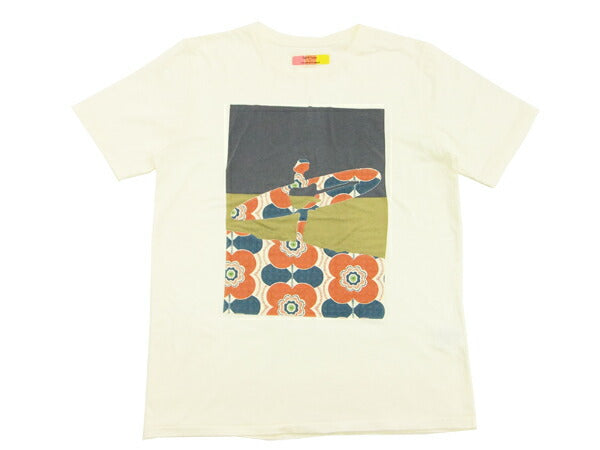 John Van Hamersveld Endl Summer Men's T-Shirt Crew Neck Short Sleeve Off White