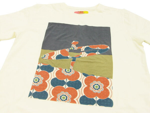 John Van Hamersveld Endl Summer Men's T-Shirt Crew Neck Short Sleeve Off White
