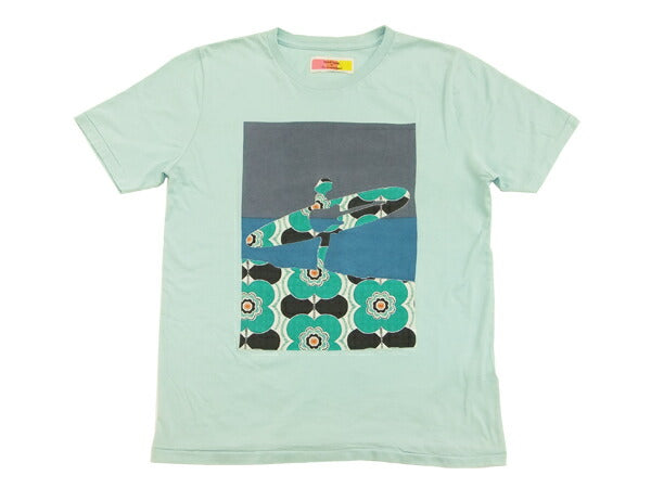John Van Hamersveld Endless Summer Men's Crew Neck T-Shirt 742703 Sax
