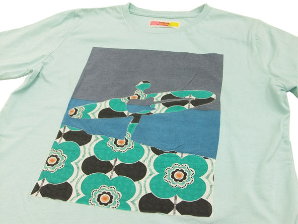 John Van Hamersveld Endless Summer Men's Crew Neck T-Shirt 742703 Sax