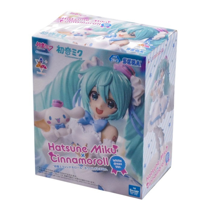 SEGA Hatsune Miku Cinnamoroll Series Luminasta White Dress Used