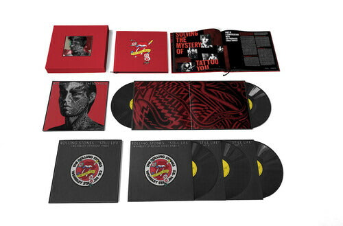 Rolling Stones Tattoo You LP Import With Book Box Anniversary Edition Rare