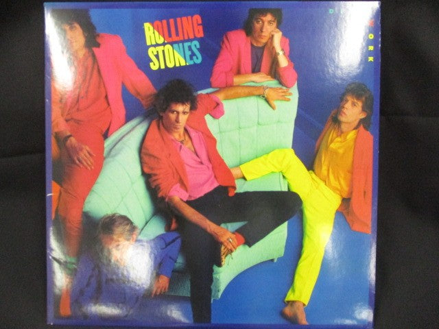 Rolling Stones Dirty Work LP Record Imported OC40250 Used Excellent Sound