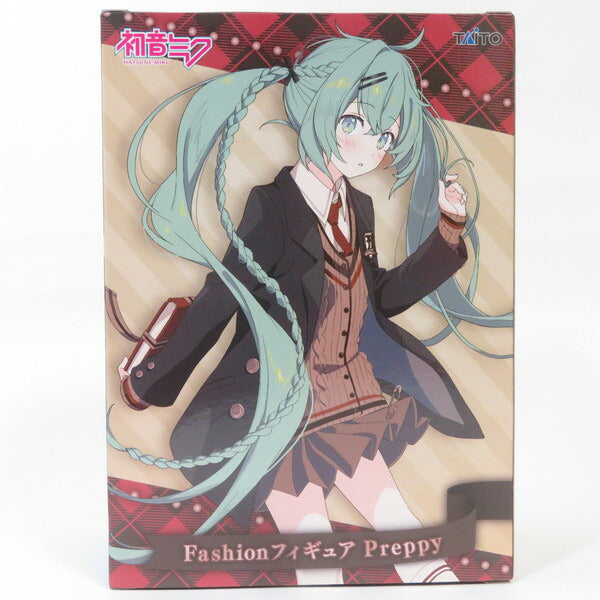 Taito Preppy Hatsune Miku Figure Used Prize Arcade Game Item