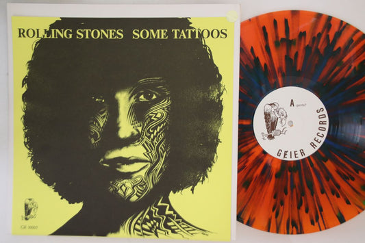 Rolling Stones Some Tattoos LP GIER Recordzz EX/VG No Obi Vinyl