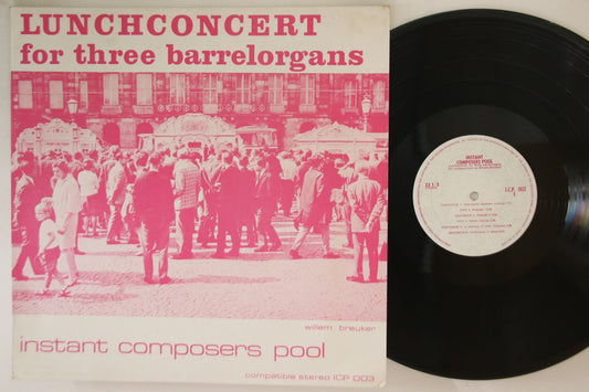 Willem Breuker Lunch Concert ICP003 Vinyl LP Netherlands EXVG