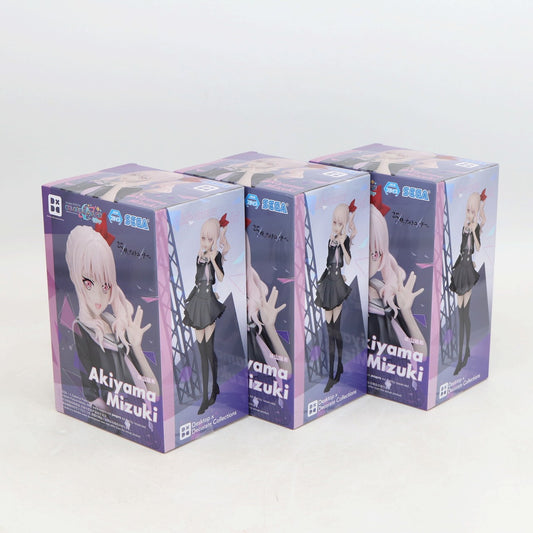 SEGA Project Sekai Mizuki Akiyama Figure Desktop Decor Set 3 Used