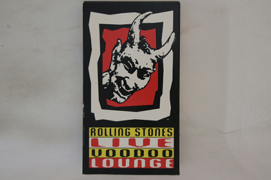 Rolling Stones Voodoo Lounge Tour 94/95 VHS VG Used Import Noneon Label