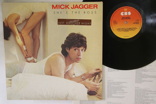 Mick Jagger Rolling Stones She's The Boss LP VG/ G +O Bi No Obi